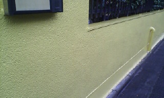 塀の塗装完了
